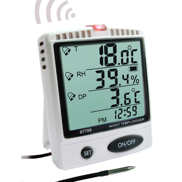 Termohigrometro digital con alarma audible AZ87792